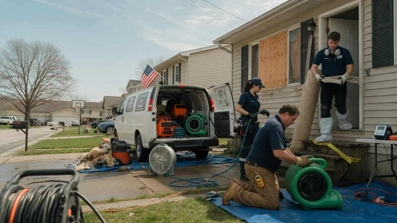 Water Damage Restoration in Fairfield, ND near me